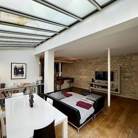 Designer Loft Place Des Vosges شقة